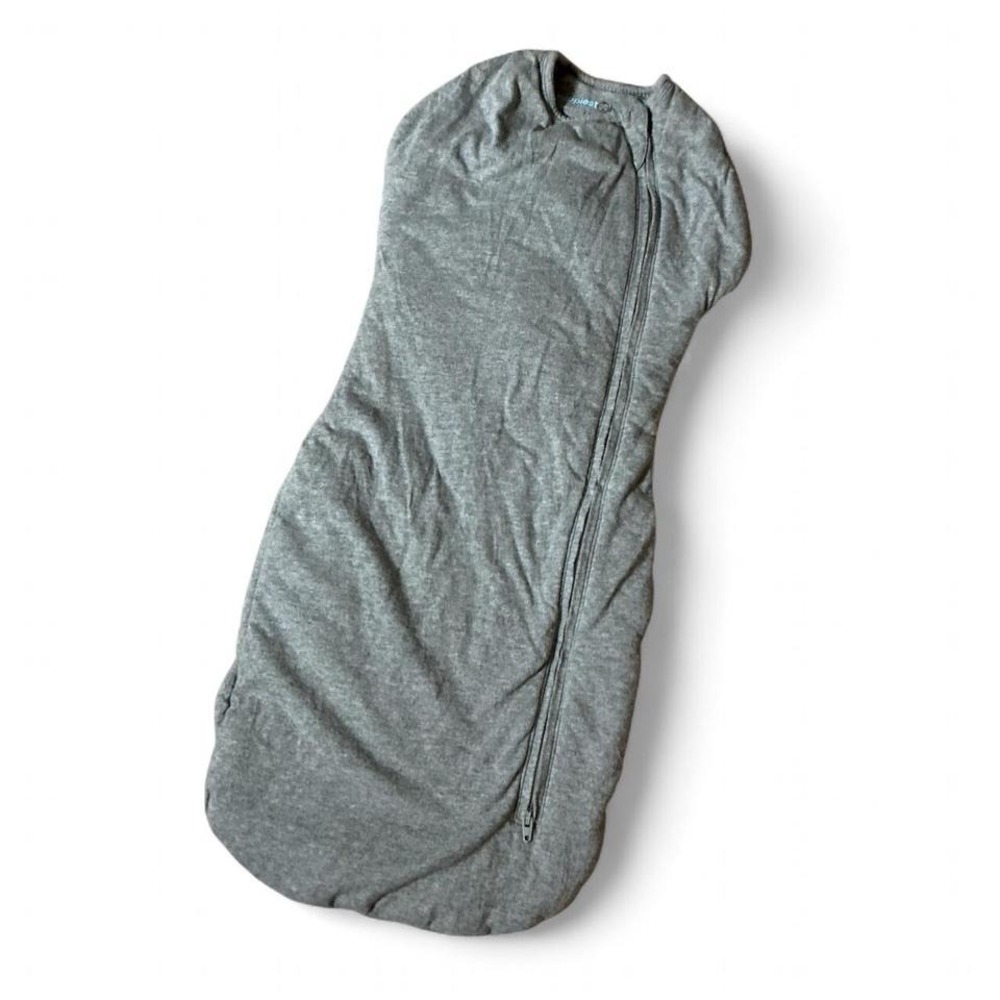 Happiest Baby SNOO Sack Swaddle Organic Cotton Gray Size‎ Medium 4-6M